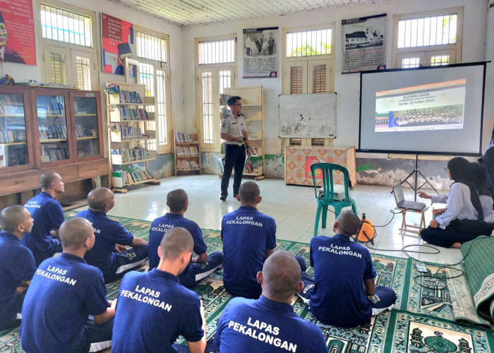 Bekali Warga Binaan Baru, Lapas Pekalongan Gelar Masa Pengenalan Lingkungan