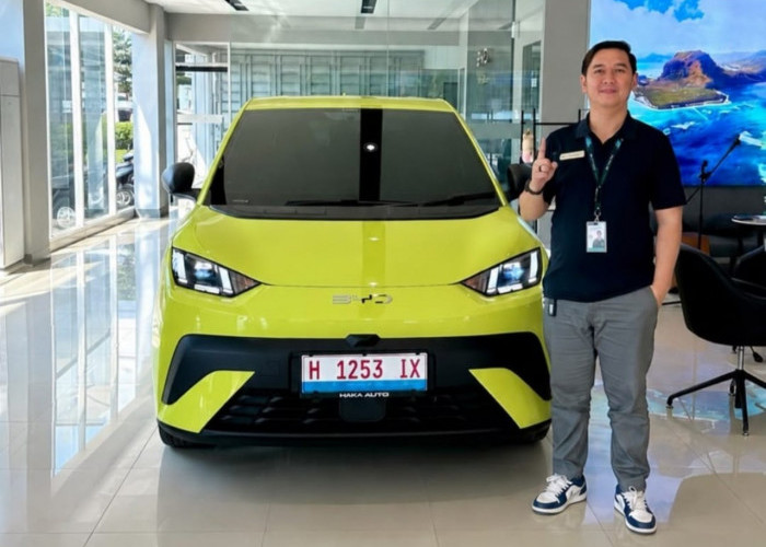 Sensasi Mobil Listrik Canggih Kini Makin Terjangkau, BYD ATTO 1 Standard Resmi Sapa Jateng Seharga Rp213 Juta