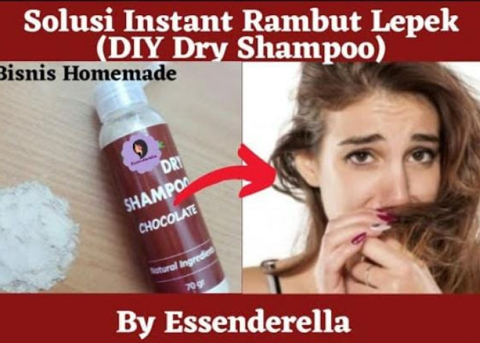 Begini Cara Membuat Dry Shampoo Pakai Bahan Rumahan, Cukup 3 Bahan Bisa Dipakai Kapanpun