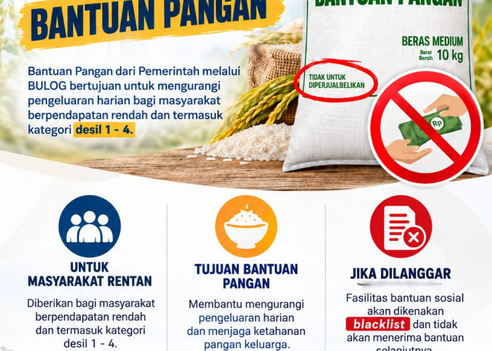  Beras Bantuan Bulog 10 Kg Dijual Bebas di Facebook, Dinsos P2KB Ingatkan Sanksi