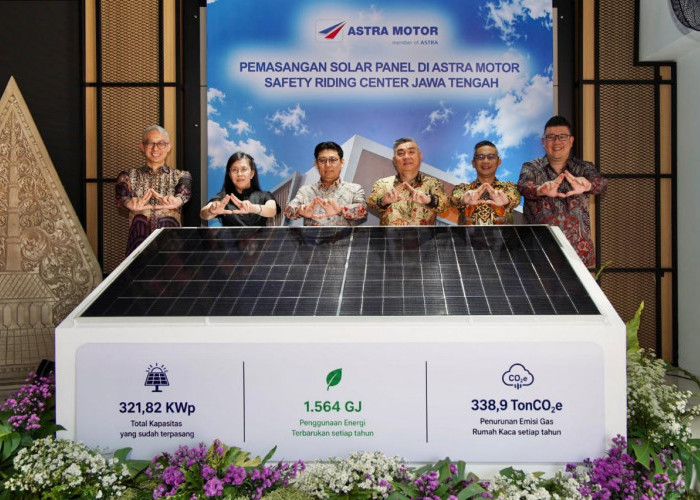 HUT ke-56, Astra Motor Resmikan Solar PV 40 kWp di Semarang