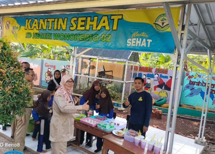 Mantap, SDN Wonokerso 02 Kandeman Hadirkan Kantin Sehat dan Ramah Lingkungan