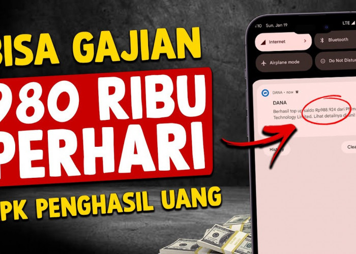 ANTI RIBET, Inilah Daftar Aplikasi Penghasil Uang Terbaru 2025, Sehari Bisa Dapetin Jutaan Rupiah