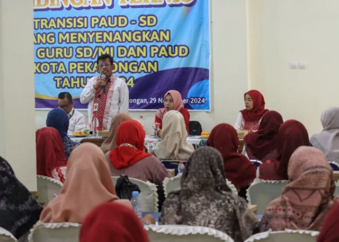 Gelar Bimtek Transisi PAUD- SD yang Menyenangkan, Dindik Upaya Optimalkan Transisi PAUD-SD   