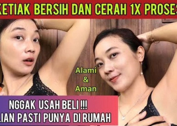 DIY Racikan Penghilang Noda dan Bau Ketiak, Cuma Pakai 2 Bahan Alami