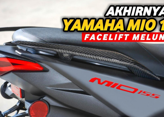 All New Yamaha Mio 155 2024 Semakin Yakin Merebut Pasar Motor Matic di Tanah Air, Mesinnya Baru!