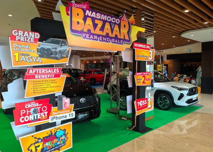 Nasmoco Pekalongan Gelar Spesial Event Nasmoco Bazaar Year End Sale: Beli Toyota Akhir Tahun Hadiah Melimpah