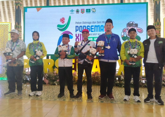 Kontingen LP Ma’arif Kabupaten Pekalongan Sabet 13 Medali di Porsema XIII Jateng, Masuk Peringkat 7 Besar