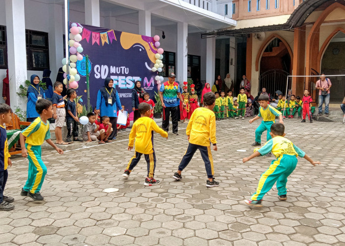 Perdana di Gelar Pasca Pandemi, Ratusan Siswa TK Ikuti SD Mutu Fest 