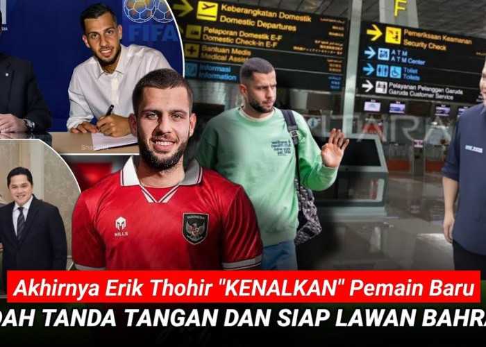 Erick Thohir Kenalkan Pemain Naturalisasi Baru: Lini Tengah Timnas Indonesia Semakin Kokoh!