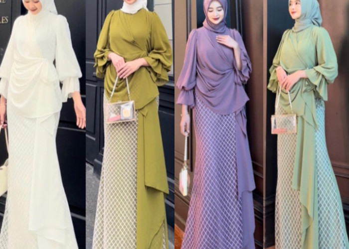 Padukan Model Ini dengan Warna Tren Baju Lebaran 2024, Bakalan Auto Cantik dan Modis