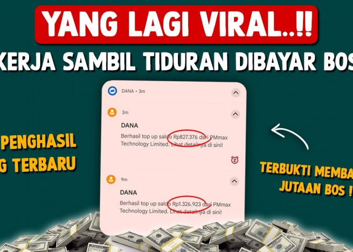 Kerja Sambil Tiduran Dibayar! Aplikasi Penghasil Saldo DANA Ini Bikin Cuan Rp1,3 Juta Sehari Tanpa Undang Tema