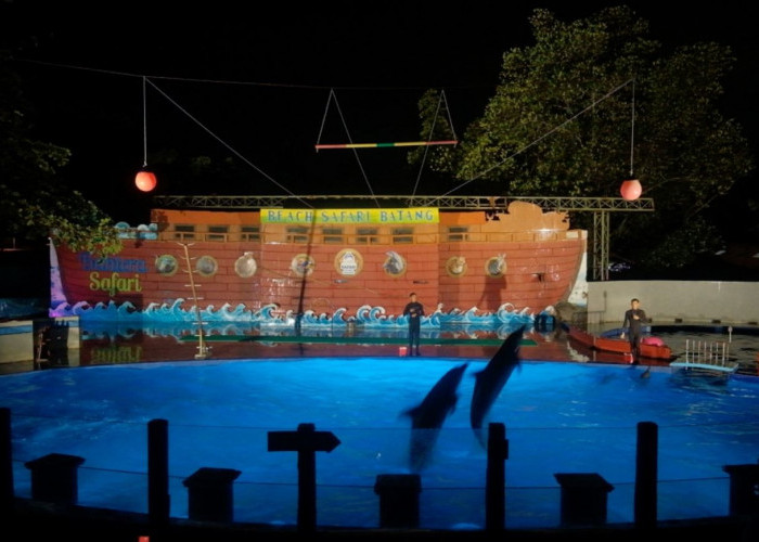 Dolphin Night Show dan Kecak Bali Jadi Magnet Akhir Tahun Safari Beach Jateng