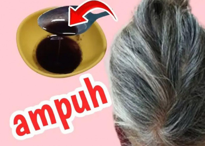 Punya Rambut Uban yang Susah Hitam? Ini 3 Cara Hitamkan Uban Hingga Hitam Permanen Cuma Pakai Bahan Alami