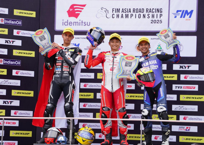 CBR Series Melesat Kencang, Sapu Bersih Podium Pertama di ARRC Sepang