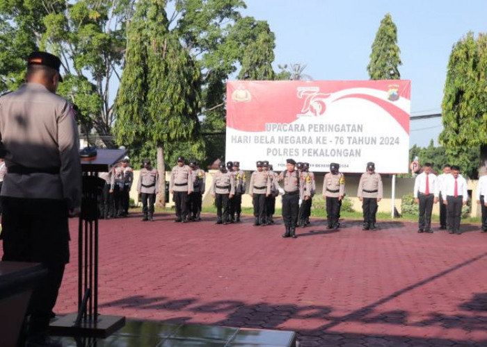 Polres Pekalongan Peringati Hari Bela Negara Ke-76, Ini Pesan Kapolres Pekalongan