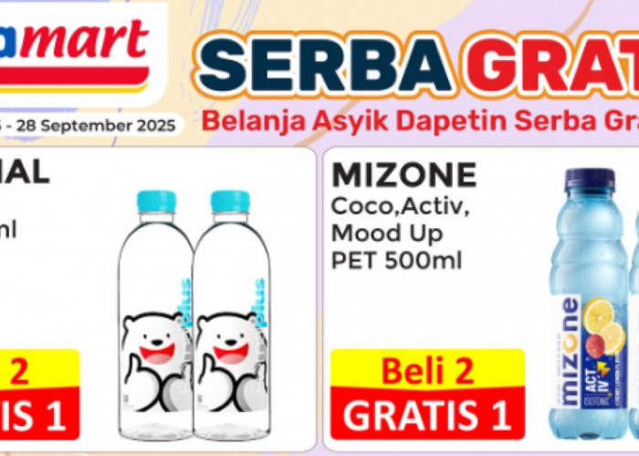 Ini Dia Daftar Promo Produk Beli 2 Gratis 1 di Alfamart Spesial 26 sampai 28 September 2025 