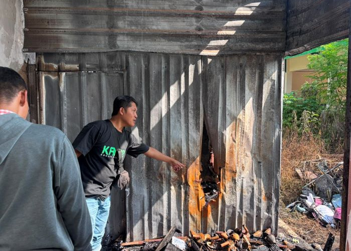 Kebakaran Gudang Pestisida BPP Kajen, Polisi Lakukan Olah TKP dan Selidiki Penyebabnya