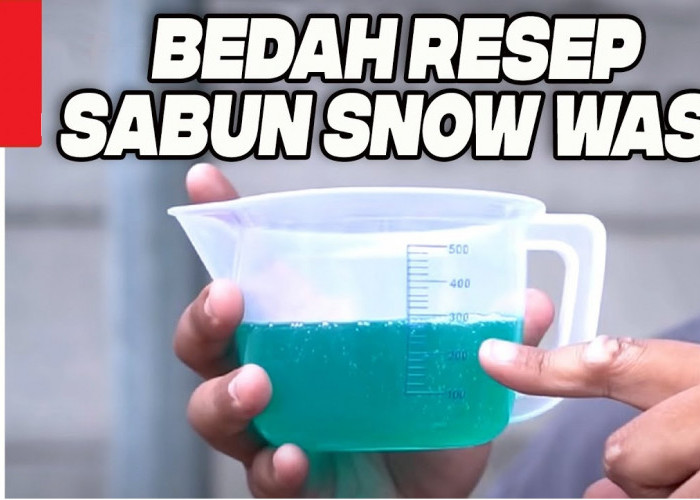 Cara Membuat Sabun Snow Foam Simpel Tanpa Kompresor, Bikin Motor Kinclong Maksimal!