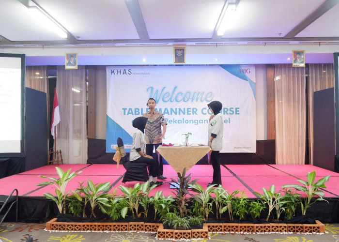 Khas Pekalongan Hotel Dukung Pendidikan Perhotelan Lewat Table Manner Course