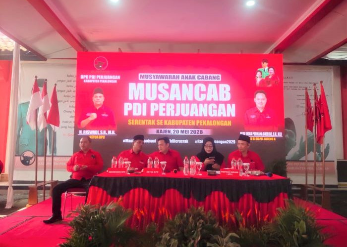 298 Kandidat Berebut Jadi Ketua PAC PDIP Pekalongan, Riswadi Pasang Target Juara Lagi!