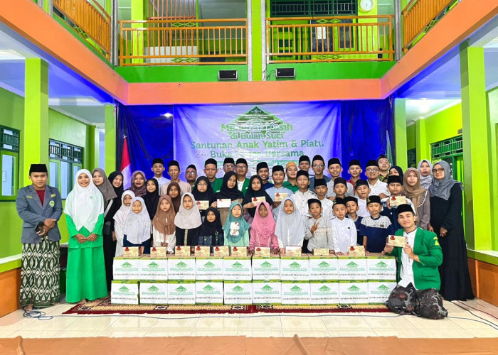 Satu Dekade Berbagi, NU Sidorejo Batang Kembali Santuni Anak Yatim Piatu