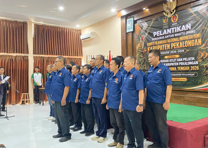 Pelantikan PAW KONI Jadi Momentum Kebangkitan Olahraga Kabupaten Pekalongan