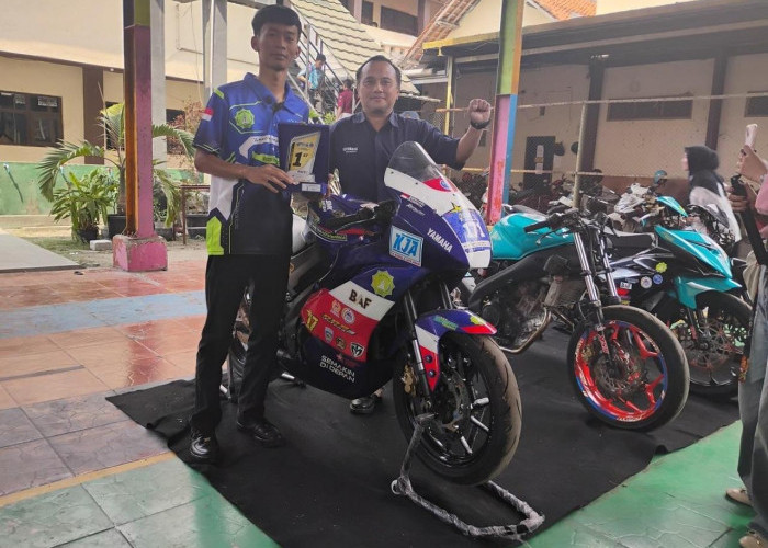 SMK Islamiyan Adiwerna Tegal Pencetak Juara, Miliki Ekskul Balap Motor