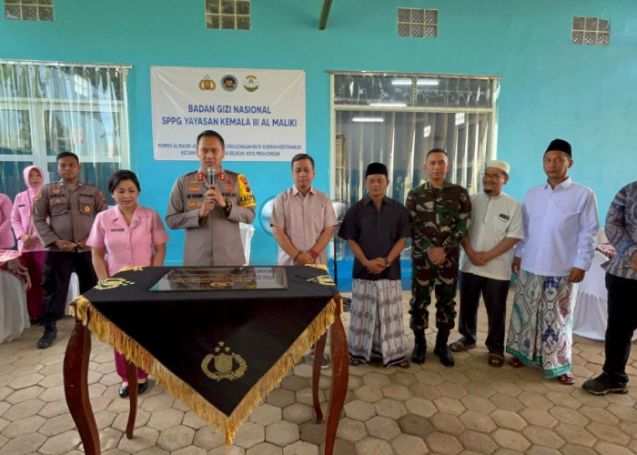 Polres Pekalongan Kota Resmikan SPPG di Ponpes Al Maliki, Wujud Sinergi Polri–Pesantren Dukung Asta Cita