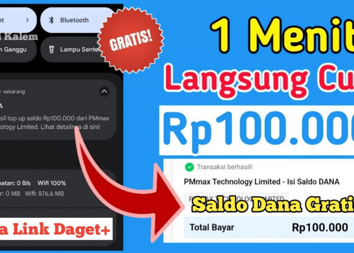 Aplikasi yang Bisa Menghasilkan Saldo DANA Gratis, Sehari Bisa Tarik Sampai Rp.500.000 Cobain Saja