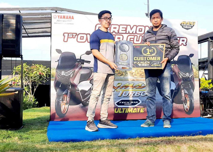 Yamaha Serahkan Unit NMAX 