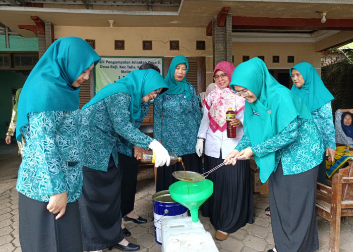 Baru 8 Bulan, Program Minyak Jelantah PKK Batang Hasilkan Rp63 Juta
