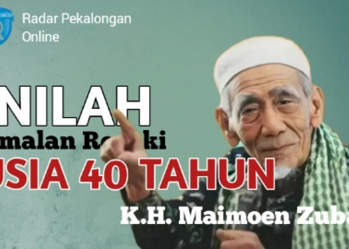 Inilah Amalan Rezeki Usia 40 Tahun dari Mbah Moen atau K.H. Maimoen Zubair, 40 Tahun Belum Sukses? Baca Ini
