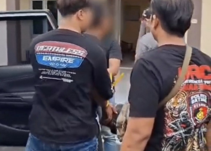 Tim Gabungan Polresta Batang Bekuk Pelaku Curanmor di Acara Karnaval di Desa Reban