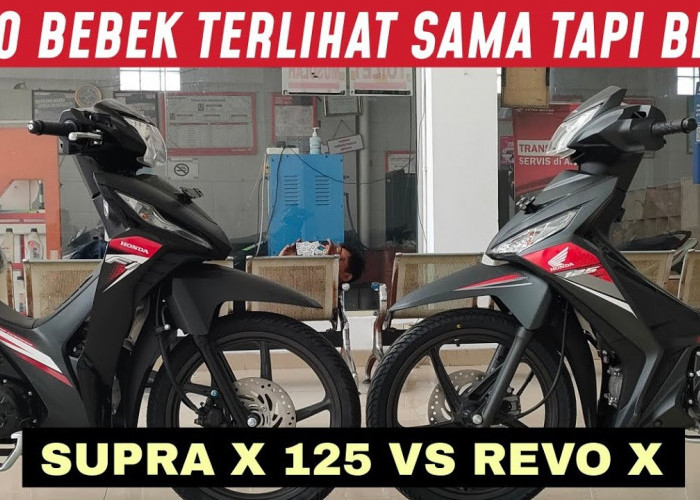 Komparasi Motor: Pertarungan Motor Bebek  Honda, 4 Perbedaan Supra X 125 FI vs Revo X 2024, Mana yang Lebih Ba