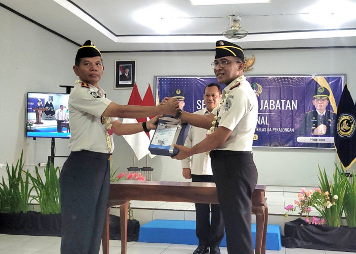 Prayitno Resmi Jabat Kalapas Pekalongan, Gantikan Teguh Suroso yang Pindah ke Lapas Narkotika Yogyakarta