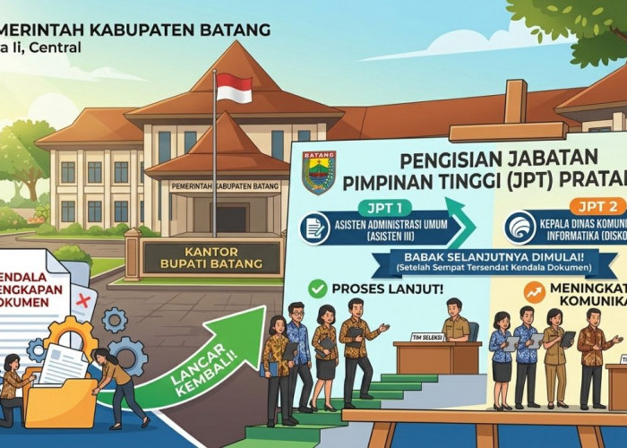 Hambatan Administrasi Teratasi, Seleksi Dua Jabatan Strategis di Pemkab Batang Lanjut ke Tahap Assessment