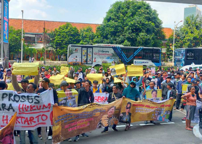 Gelar Aksi Demo di Kejagung, GMAK Minta Airlangga Segera Dijerat : Kejagung Jangan 'Masuk Angin'!