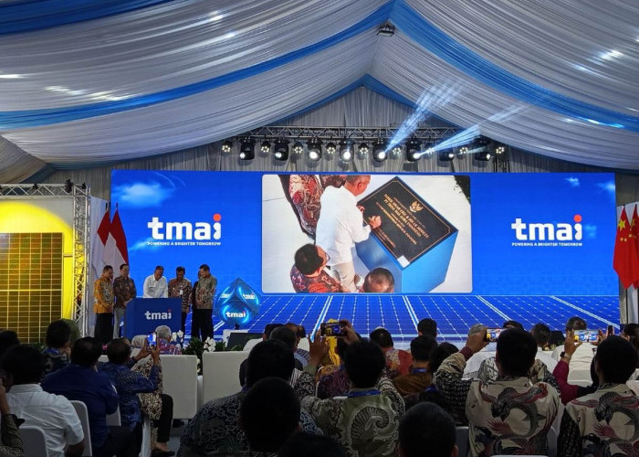 Pabrik Panel Surya Terbesar di Indonesia Diresmikan di KIK Kendal, Investasi Rp 1,5 Triliun Lebih!