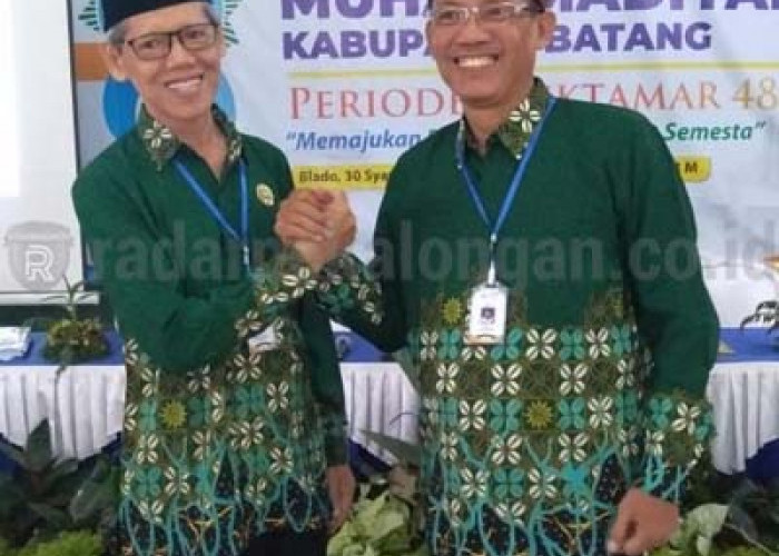 Pimpin PDM Batang, Duet Harto-Casyanto Siap Lanjutkan 2 Program Impian