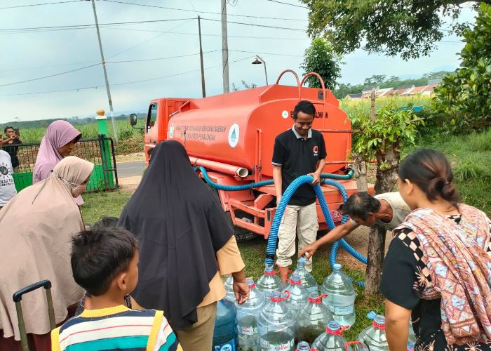 2 Desa di Kabupaten Pekalongan Kekeringan, BPBD Kabupaten Pekalongan Dropping Air Bersih