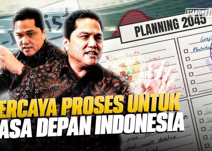 Rencana Besar Erick Thohir untuk Masa Depan Sepak Bola Indonesia dalam 20 Tahun Mendatang, Ternyata…