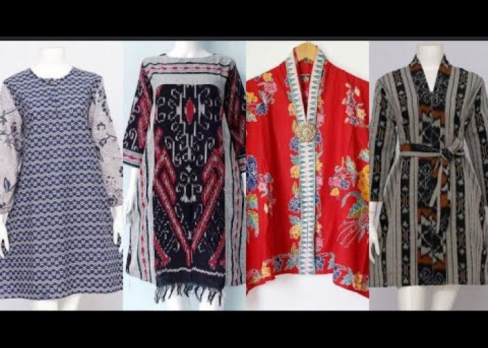 Pesona Batik Etnik, Tampil Mewah dan Anggun dengan Dress Batik Etnik yang Kekinian