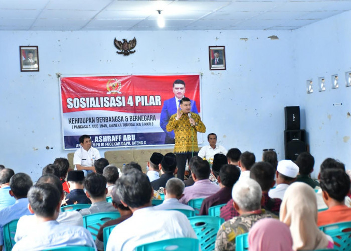 Anggota DPR RI, Ashraff Abu Gelar Sosialisai Empat Pilar Kabupaten Pemalang