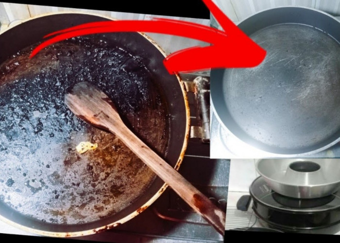 Begini 5 Tips Membersihkan Wajan Berkerak Pakai Bahan Dapur, Mudah Ditiru Efektif Angkat Kerak!  
