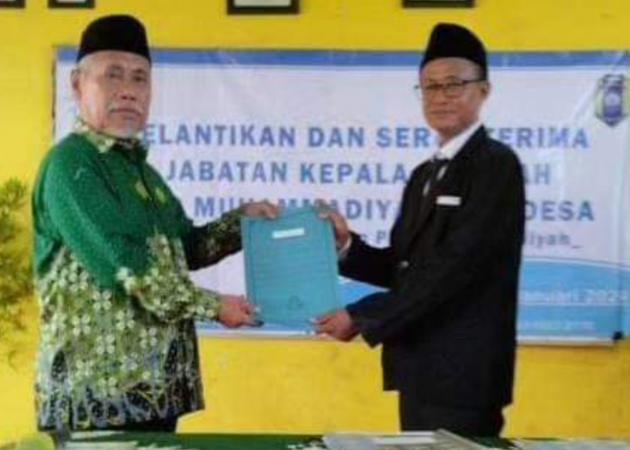 Pelantikan dan Serah Terima Jabatan Kepala SMP Muhammadiyah Wiradesa