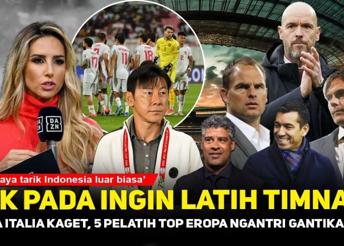 Pelatih Top Eropa Diincar PSSI untuk Gantikan Shin Tae-yong? Ten Hag dan Cocu Masuk Radar, Benarkah?