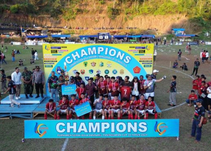 PSP Paninggaran Juara Danramil Paninggaran Cup ke-10, Kalahkan Persesa Sawangan dengan Skor Tipis 1-0