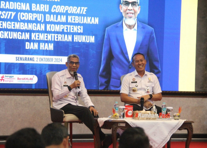 Kepala BPSDM Kumham Sosialisasikan Paradigma Baru Corporate University