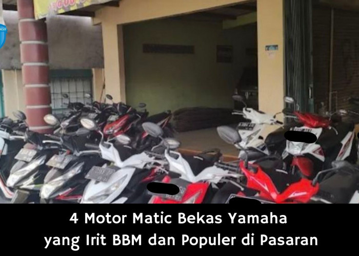 Tak hanya Motor Bebek! Inilah 4 Motor Matic Bekas Yamaha yang Irit BBM dan Populer di Pasaran